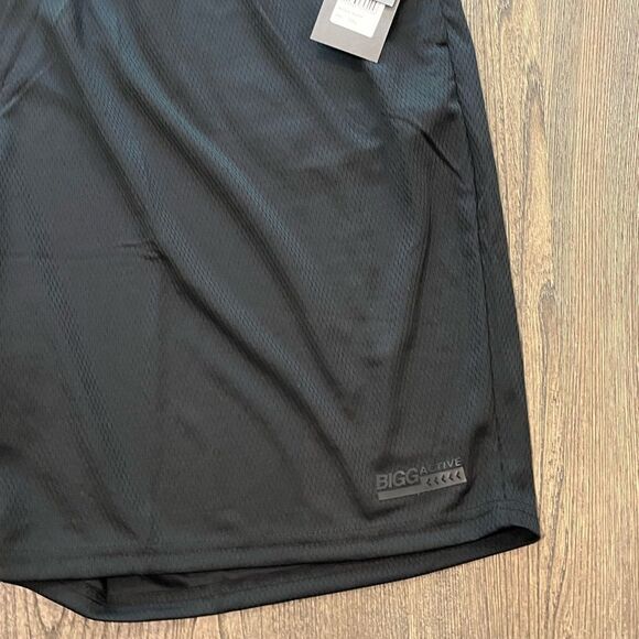 NWT Johnny Bigg Active Textured Knit Shorts Black Size 7X - Picture 2 of 8